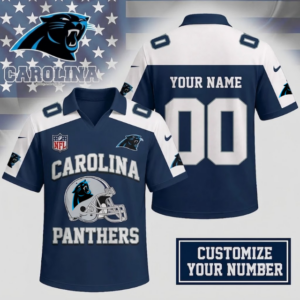 Limited Edition – Customized NFL Carolina Panthers Polo Shirt