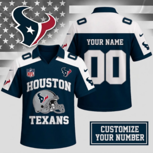 Limited Edition – Customized NFL Houston Texans Polo Shirt