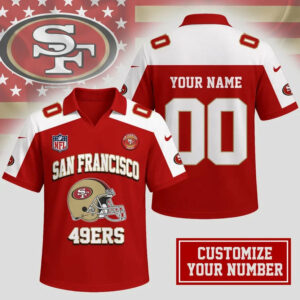 Limited Edition – Customized NFL San Francisco 49Ers Polo Shirt