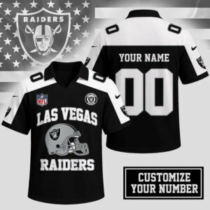 Limited Edition – Customized NFL Las Vegas Raiders Polo Shirt