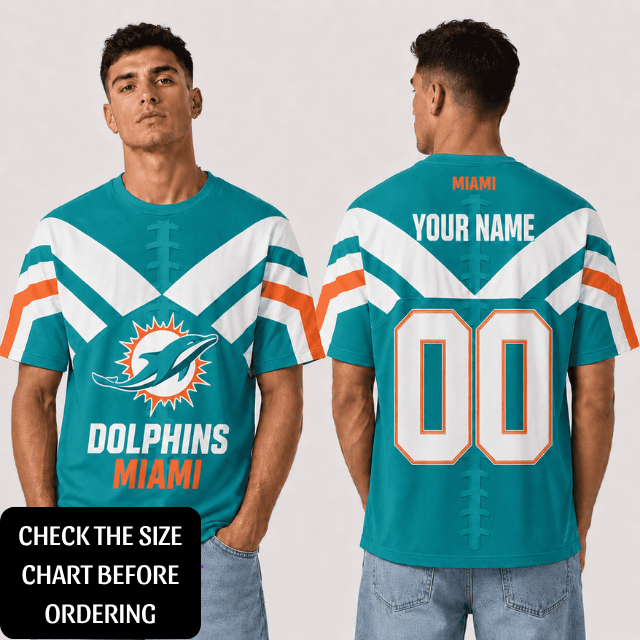 Limited Edition – Customized NFL Miami Dolphins Unisex T-Shirt