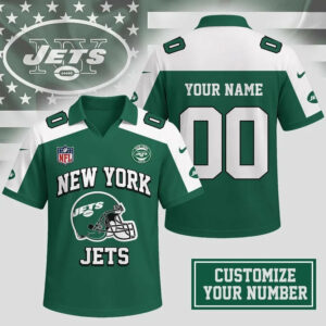 Limited Edition – Customized NFL New York Jets Polo Shirt