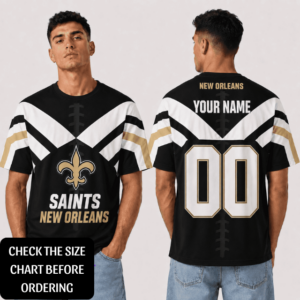Limited Edition – Customized NFL New Orleans Saints Unisex T-Shirt