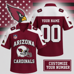 Limited Edition – Customized NFL Arizona Cardinals Polo Shirt