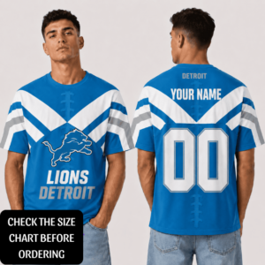 Limited Edition – Customized NFL Detroit Lions Unisex T-Shirt