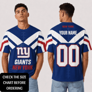 Limited Edition – Customized NFL New York Giants Unisex T-Shirt