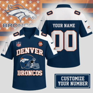 Limited Edition – Customized NFL Denver Broncos Polo Shirt