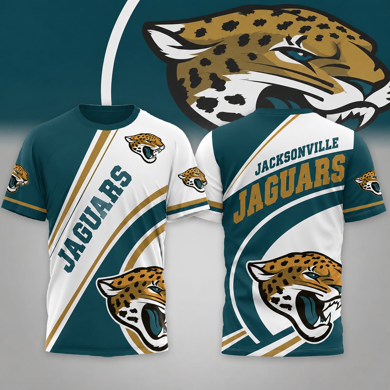 Limited Edition – Customized NFL Jacksonville Jaguars Unisex T-Shirt