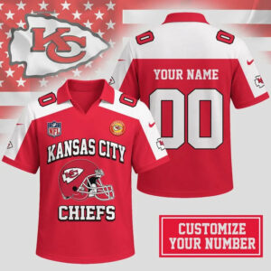 Limited Edition – Customized NFL Kansas City Chiefs Polo Shirt