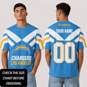 Limited Edition – Customized NFL Los Angeles Chargers Unisex T-Shirt