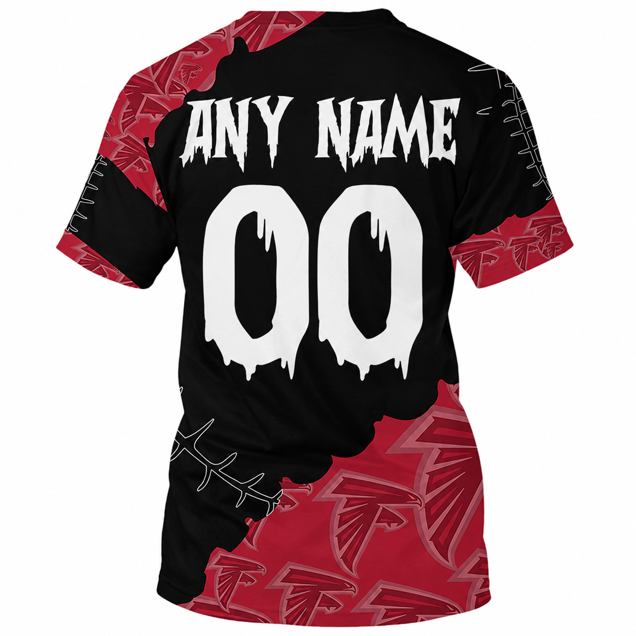 Limited Edition – Customized NFL Atlanta Falcons Halloween Skull Apparel For Fans - Image 2