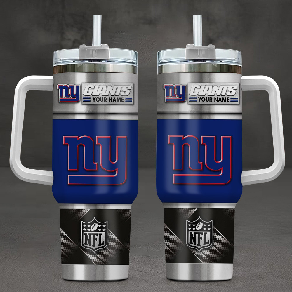 Limited Edition – Customized NFL New York Giants Tumbler Cup