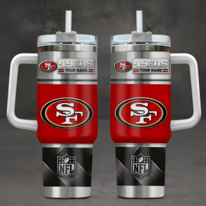 Limited Edition – Customized NFL San Francisco 49Ers Tumbler Cup