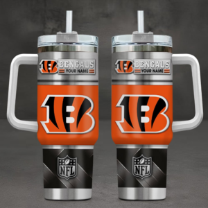 Limited Edition – Customized NFL Cincinnati Bengals Tumbler Cup