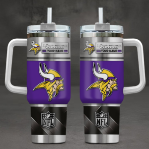 Limited Edition – Customized NFL Minnesota Vikings Tumbler Cup