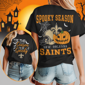Limited Edition – Customized NFL New Orleans Saints Halloween T-Shirt