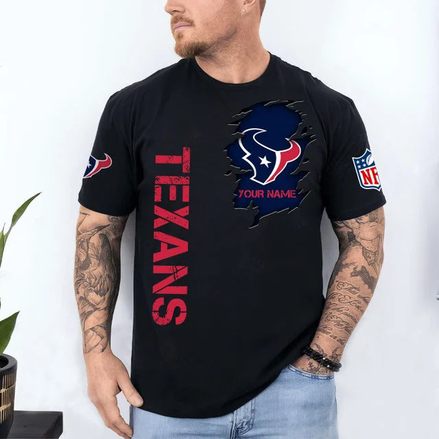Limited Edition – Customized NFL Houston Texans Unisex T-Shirt
