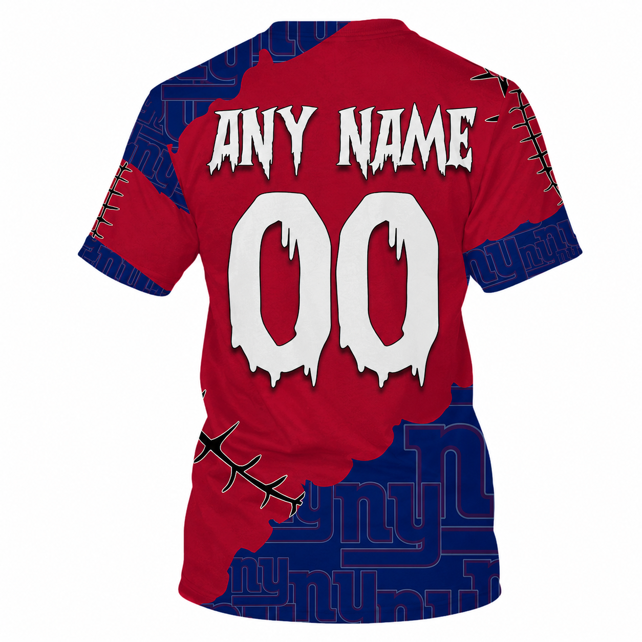 Limited Edition – Customized NFL New York Giants Halloween Skull Apparel For Fans - Image 2