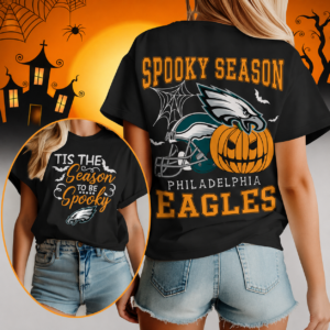 Limited Edition – Customized NFL Philadelphia Eagles Halloween T-Shirt