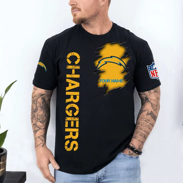 Limited Edition – Customized NFL Los Angeles Chargers Unisex T-Shirt