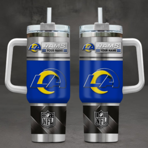 Limited Edition – Customized NFL Los Angeles Rams Tumbler Cup