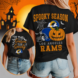 Limited Edition – Customized NFL Los Angeles Rams Halloween T-Shirt