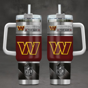Limited Edition – Customized NFL Washington Commanders Tumbler Cup
