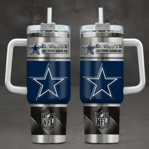 Limited Edition – Customized NFL Dallas Cowboys Tumbler Cup
