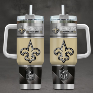 Limited Edition – Customized NFL New Orleans Saints Tumbler Cup