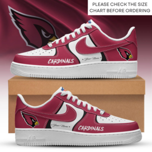 Limited Edition – Customized NFL Arizona Cardinals Air Force 1 Shoes