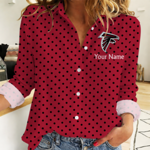 Limited Edition – Customized NFL Atlanta Falcons Women Casual Shirt