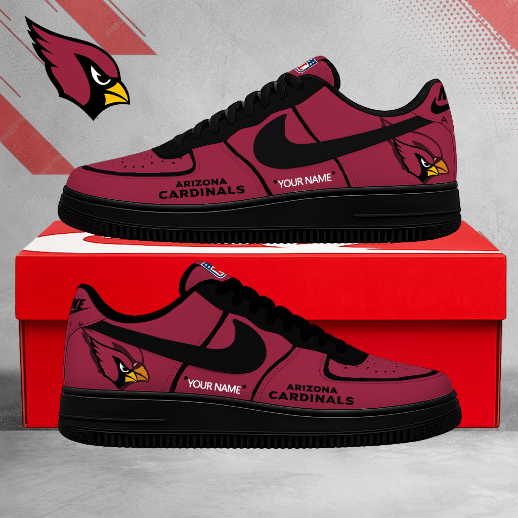 Limited Edition – Customized NFL Arizona Cardinals Air Force 1 Shoes