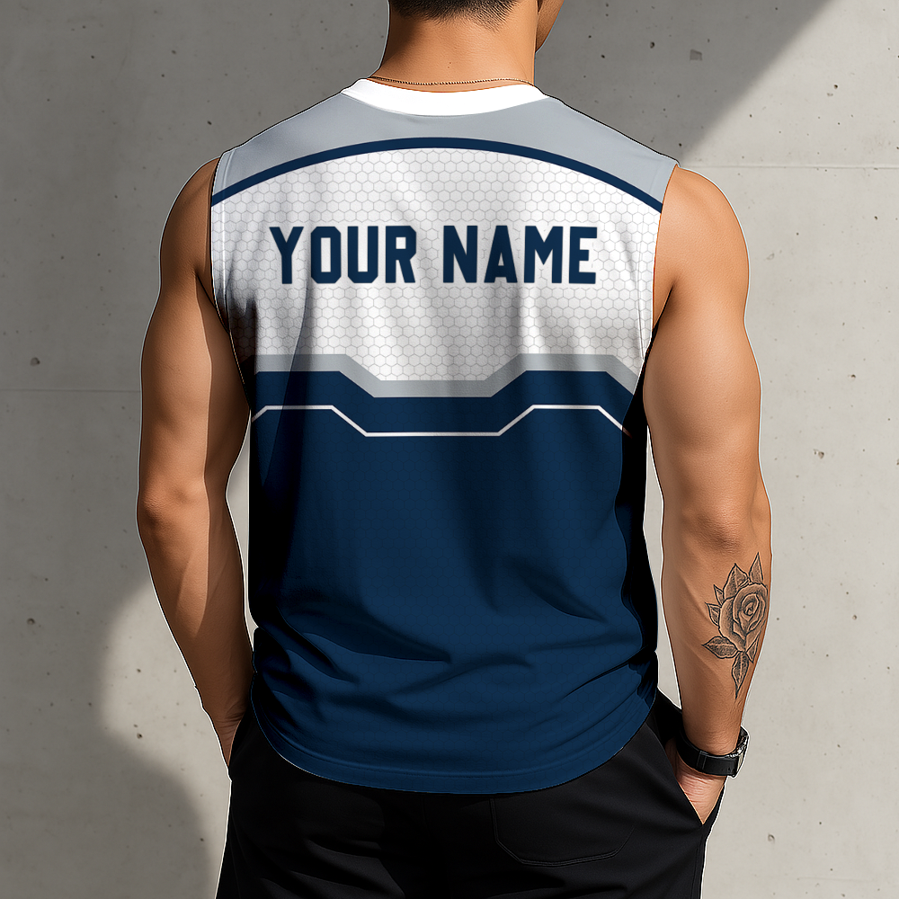 Limited Edition – Customized NFL Dallas Cowboys Men’s Gym Shirt - Image 2