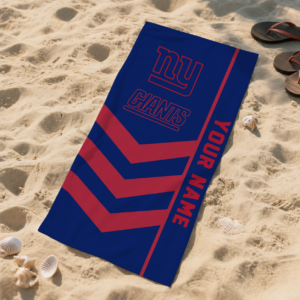 Limited Edition – Customized NFL New York Giants Beach Towel