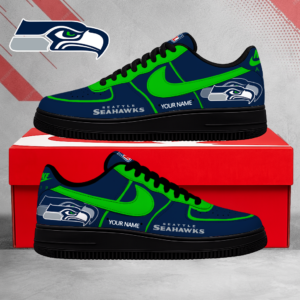 Limited Edition – Customized NFL Seattle Seahawks Air Force 1 Shoes