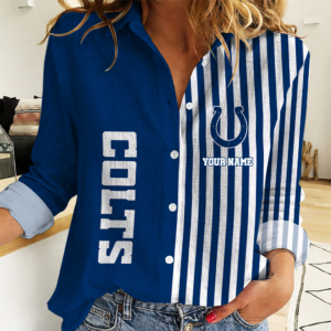 Limited Edition – Customized NFL Indianapolis Colts Women Casual Shirt