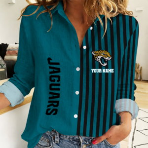 Limited Edition – Customized NFL Jacksonville Jaguars Women Casual Shirt