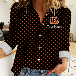 Limited Edition – Customized NFL Cincinnati Bengals Women Casual Shirt