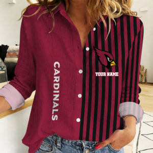 Limited Edition – Customized NFL Arizona Cardinals Women Casual Shirt
