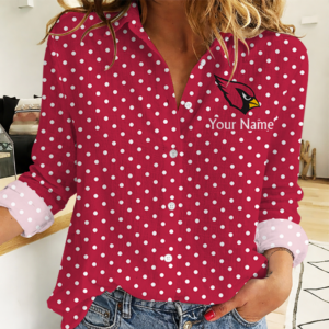 Limited Edition – Customized NFL Arizona Cardinals Women Casual Shirt