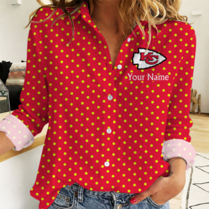 Limited Edition – Customized NFL Kansas City Chiefs Women Casual Shirt
