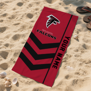 Limited Edition – Customized NFL Atlanta Falcons Beach Towel