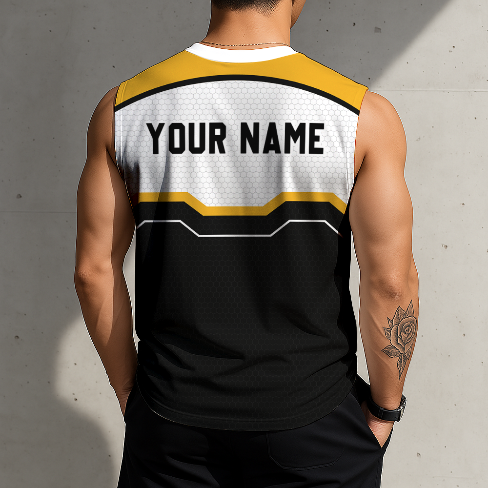 Limited Edition – Customized NFL Pittsburgh Steelers Men’s Gym Shirt - Image 2
