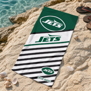 Limited Edition – Customized NFL New York Jets Beach Towel