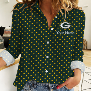 Limited Edition – Customized NFL Green Bay Packers Women Casual Shirt