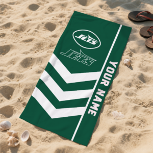 Limited Edition – Customized NFL New York Jets Beach Towel