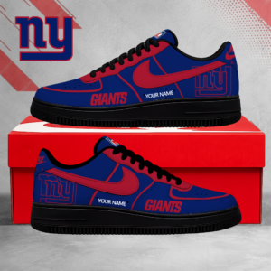Limited Edition – Customized NFL New York Giants Air Force 1 Shoes