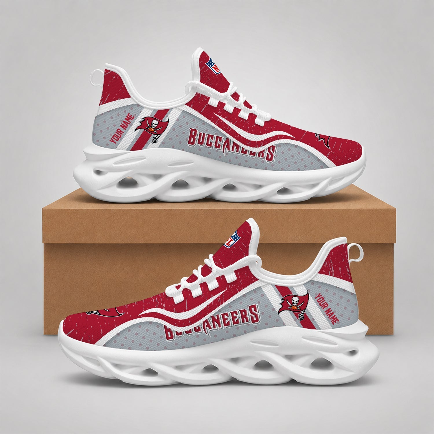 Limited Edition – Customized NFL Tampa Bay Buccaneers Max Soul Shoes