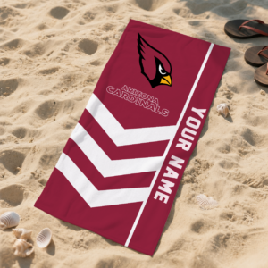 Limited Edition – Customized NFL Arizona Cardinals Beach Towel