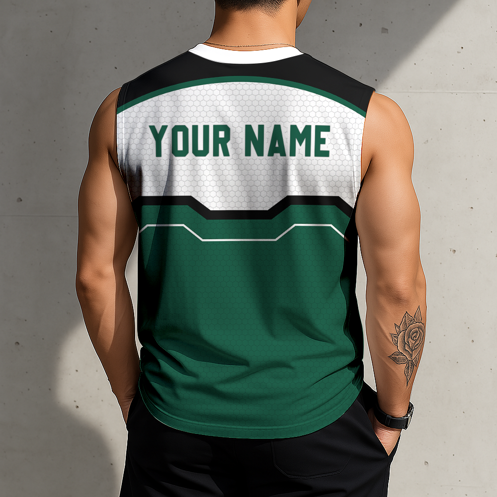 Limited Edition – Customized NFL New York Jets Men’s Gym Shirt - Image 2